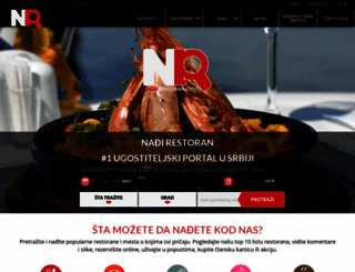 nadjirestoran.com screenshot