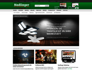 nadlinger.at screenshot