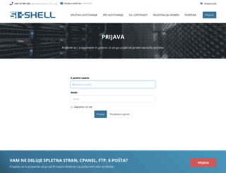 nadzorna.si-shell.net screenshot