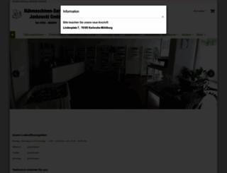 naehmaschinen-ersatzteile.com screenshot