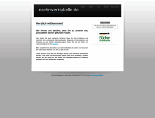 naehrwerttabelle.de screenshot