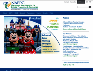 naepc.org screenshot