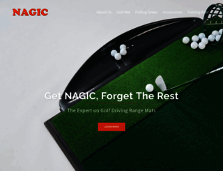 nagic-golfdrivingmats.com screenshot
