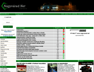 nagyvarad.net screenshot