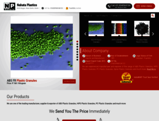 nahataplastics.com screenshot