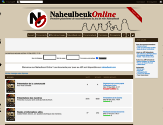 naheulbeuk-online.org screenshot