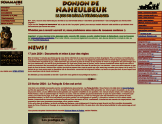 naheulbeuk.com screenshot