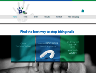 nail-biting-solution.com screenshot