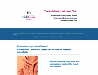 nail-laser-clinic.co.uk screenshot