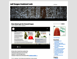 nailfungustreatmentweb.wordpress.com screenshot