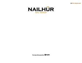 nailhur.myshopify.com screenshot