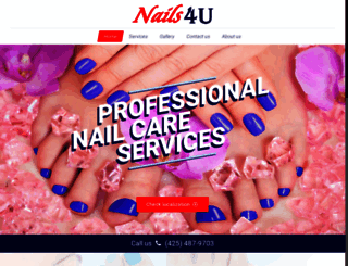 nails4uwa.com screenshot