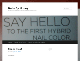 nailsbyhoney.com screenshot