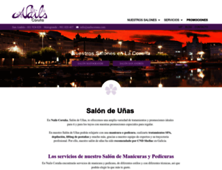 nailscoruna.com screenshot