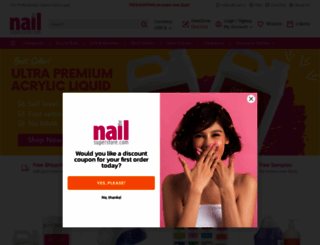 nailsuperstore.com screenshot