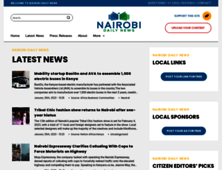 nairobidailynews.com screenshot