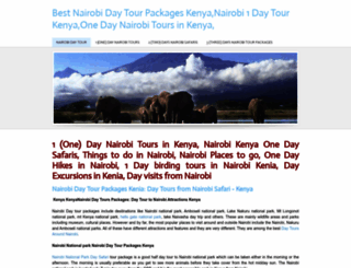 nairobidaytourpackages.weebly.com screenshot