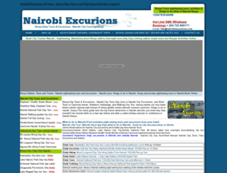 nairobiexcursions.com screenshot