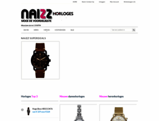 naizz-horloges.nl screenshot