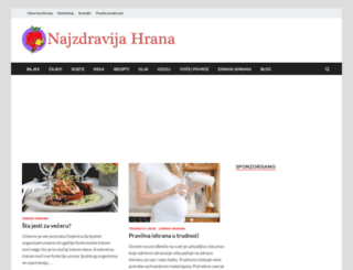 najzdravijahrana.com screenshot