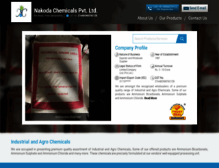 nakodachemical.co.in screenshot