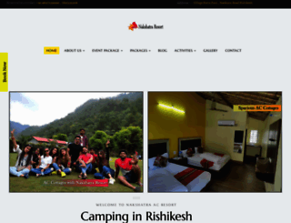 nakshatraresort.in screenshot