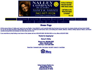 nalleycompany.com screenshot
