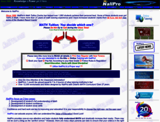 nallpro.com screenshot