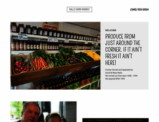 nallsfarmmarket.com screenshot
