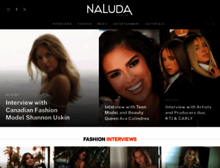 naludamagazine.com screenshot