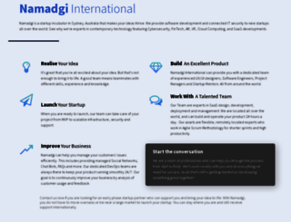 namadgi.com screenshot