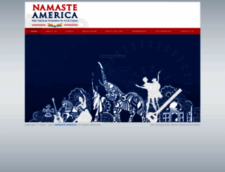namasteamerica.in screenshot