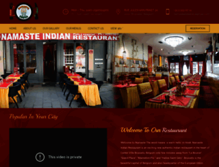 namastebrussel.be screenshot