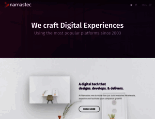 namastec.com screenshot