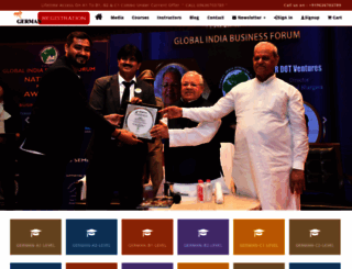 namastegerman.com screenshot