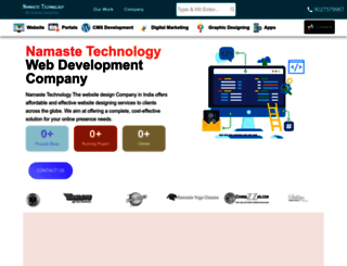 namastetechnology.com screenshot