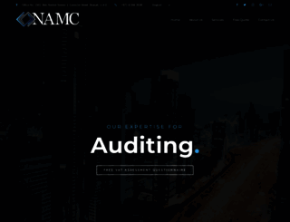 namc.co.ae screenshot