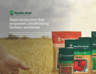 namdhariseeds.com screenshot