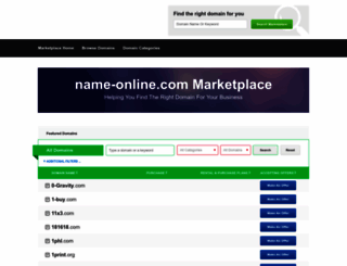 name-online.com screenshot