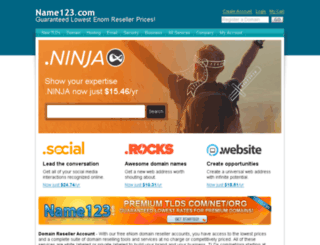name123.com screenshot