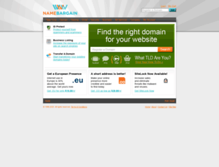 namebargain.com screenshot