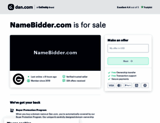 namebidder.com screenshot