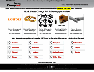 namechangeads.com screenshot