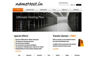 namehost.in screenshot