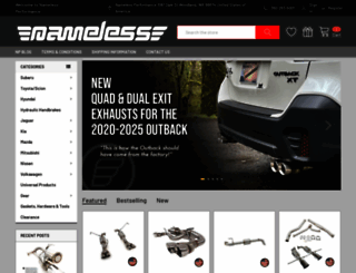 namelessperformance.com screenshot
