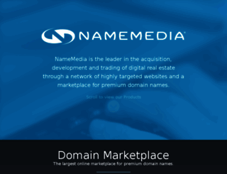 namemedia.com screenshot