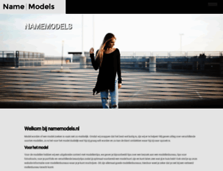 namemodels.nl screenshot
