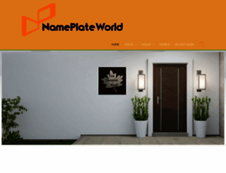 nameplateworld.com screenshot