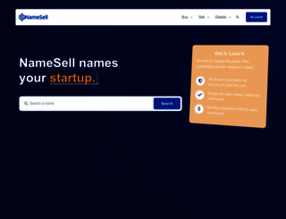 namesell.com screenshot