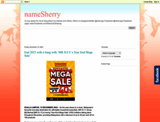 namesherry.com screenshot